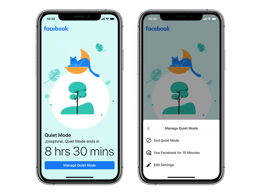 Facebook's New 'Quiet Mode' 